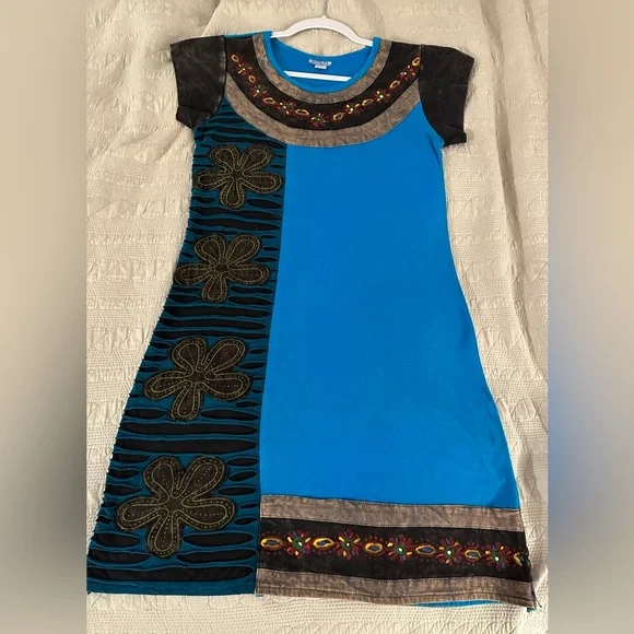 Mexicali Blues Dresses | Mexicali Blues Cotton Short Sleeve Boho Dress Size Small. Brand New | Color: Blue | Size: S | Pm-62976321's Closet Mexicali Blues Dresses | Mexicali Blues Cotton Short Sleeve Boho Dress Size Small. Brand New | Color: Blue | Size: S | Pm-62976321's Closet